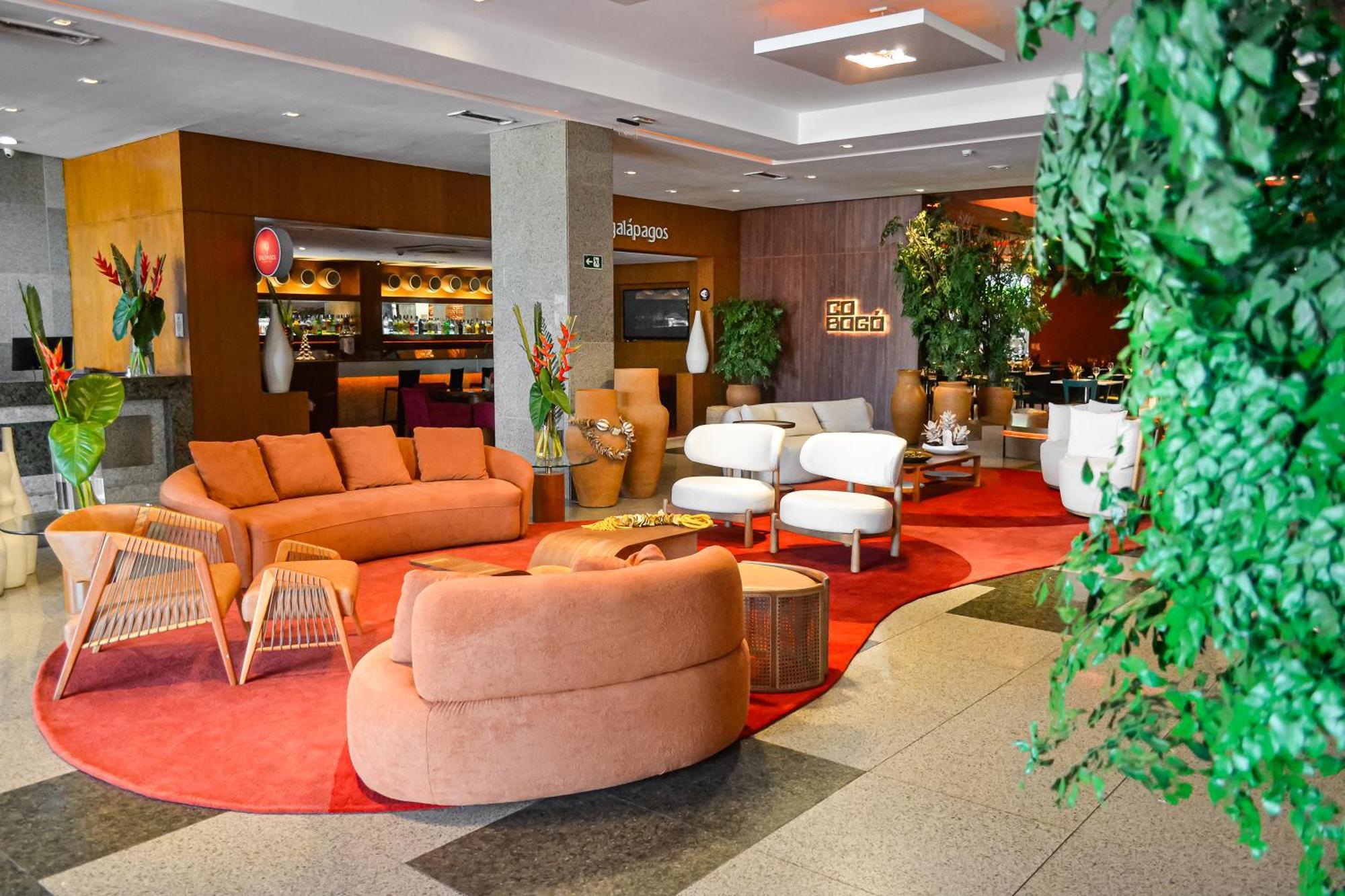 Seara Praia Hotel Fortaleza  Eksteriør billede Lobby of the hotel