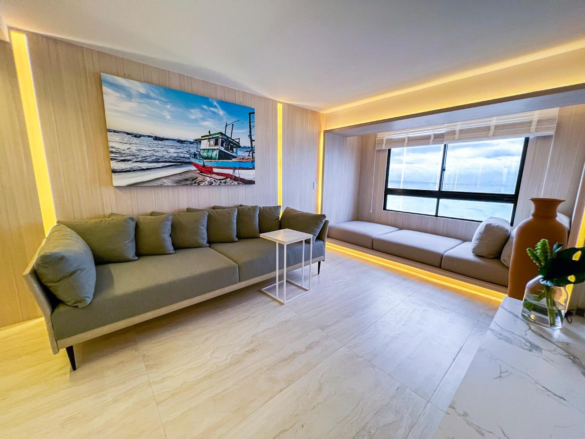 Seara Praia Hotel Fortaleza  Eksteriør billede The interior of the lounge